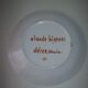 Assiette céramique Claude Bignens