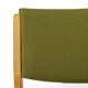 Vintage Scandinavian Oak Chair, 1970s, Norwegian Design, Newly Upholstered