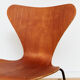 Chaise Arne Jacobsen 3107 en teck pour Fritz Hansen