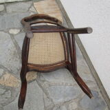 Chaise cannée ancienne