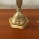 2x Large brass Table Lamps from the 60s