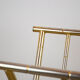 Bamboo gilded metal magazine door