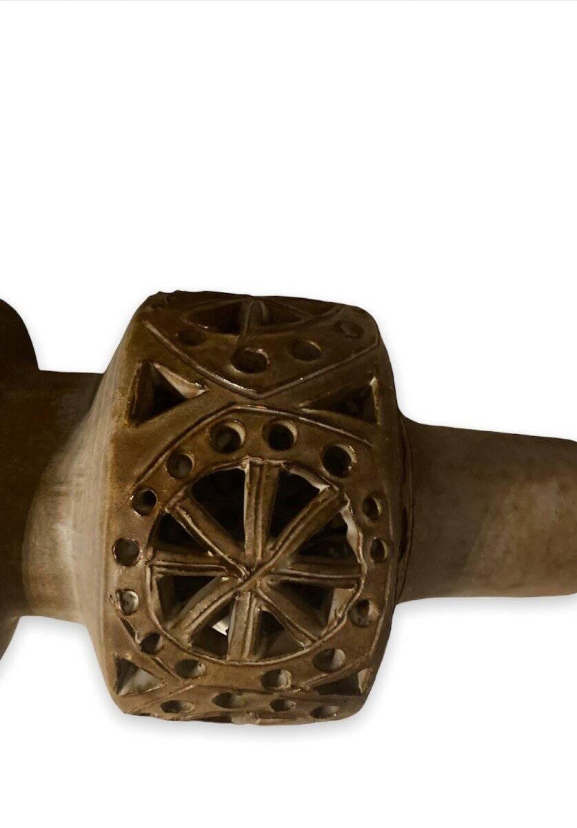 Stoneware lamp Agnès Escala