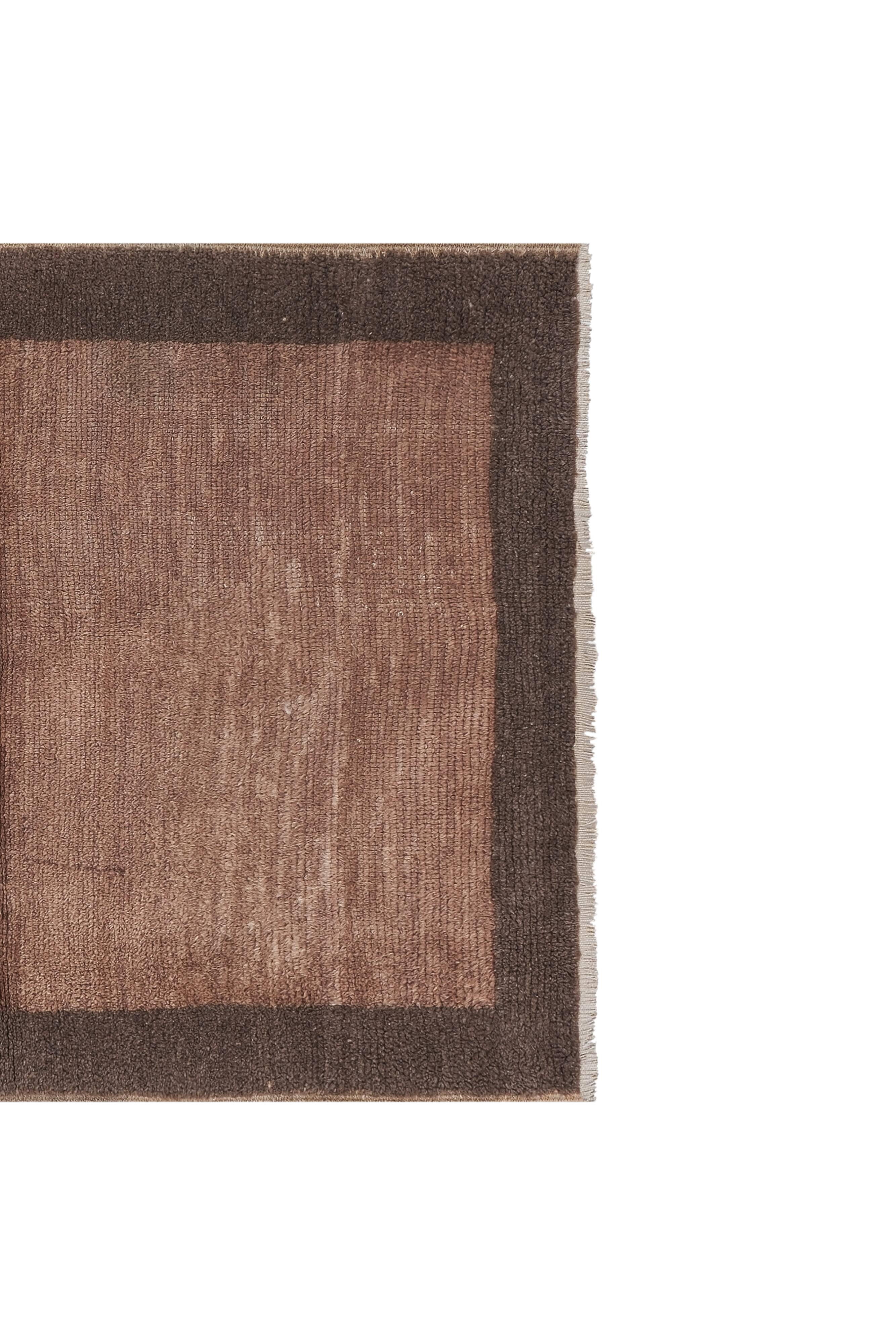 Vintage Turkish Oushak Handwoven Rug 88x133 cm