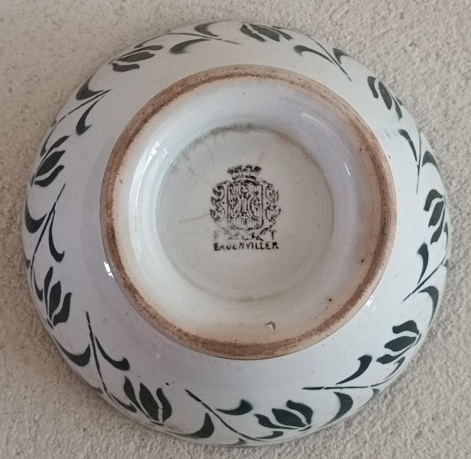 Iron earth bowl Badonviller