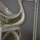 Decorative pitcher/sculpture in ceramic signed JMS