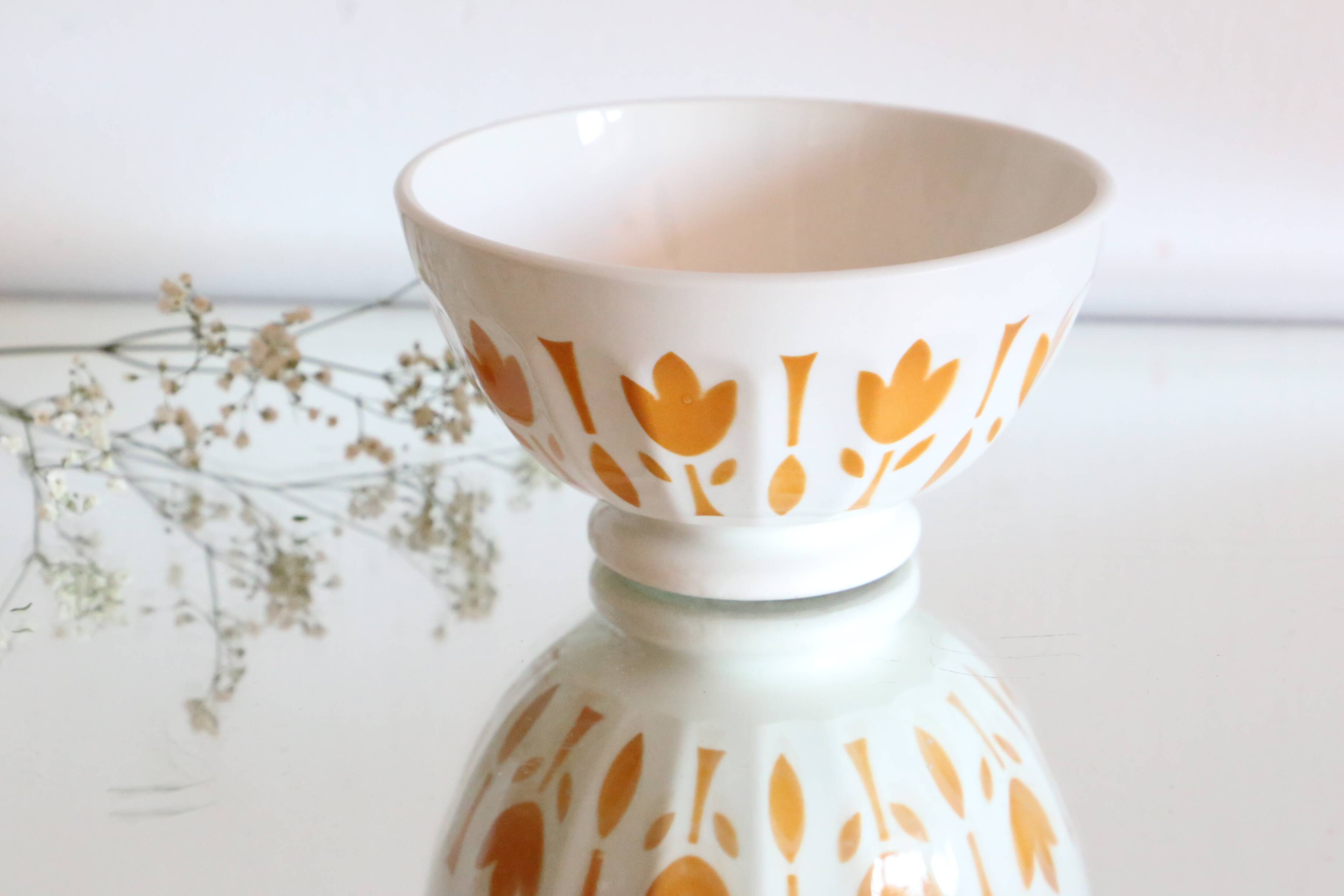 Vintage Sarreguemines bowl