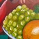 Still life with clogs and fruit / oil on canvas