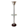 Lampadaire art déco, chrome et bois, 1930’s