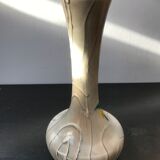 Ancient Ceramic Vase Imitation Wood