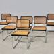 Set of 6 chairs B32 By Marcel Breuer