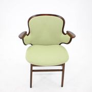 1950s Hans Olsen Beech Shell Chair For Bramin Mobler, Denmark