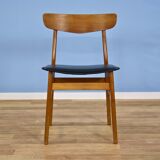 Set of 6 Danish dining chairs in teak by Farstrup, 1960s