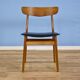Set of 6 Danish dining chairs in teak by Farstrup, 1960s