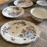 Table service gien au coq, 68 pieces