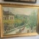 City view, oil on canvas, 1944
