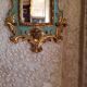 Small Italian Baroque mirror 63x32cm