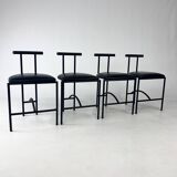 Set of 4 Rodney Kinsman Tokyo dining chairs for Bieffeplast, 1980s