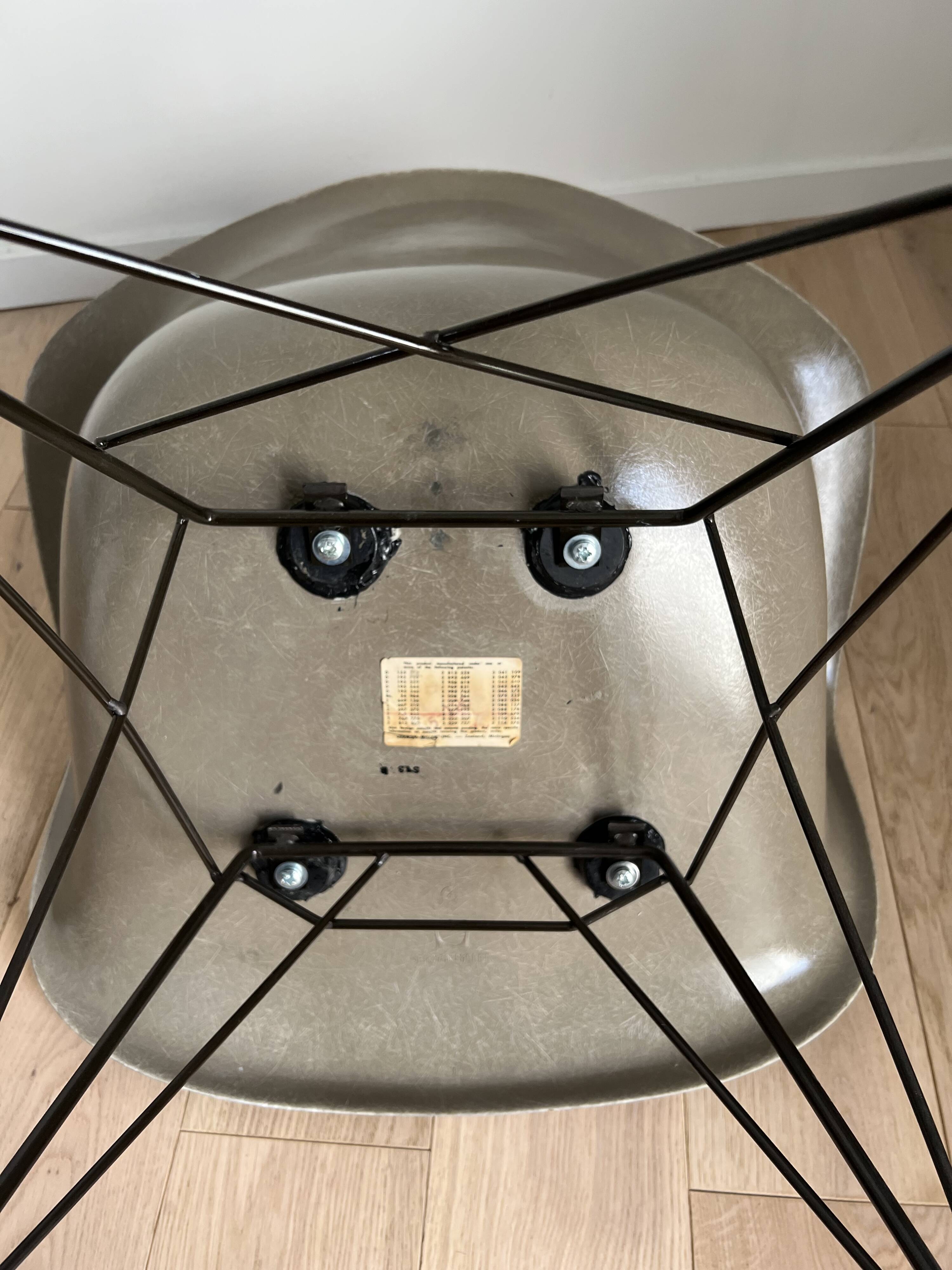 RAR Rocking chair CHARLES ET RAY EAMES Herman Miller US edit 50s design