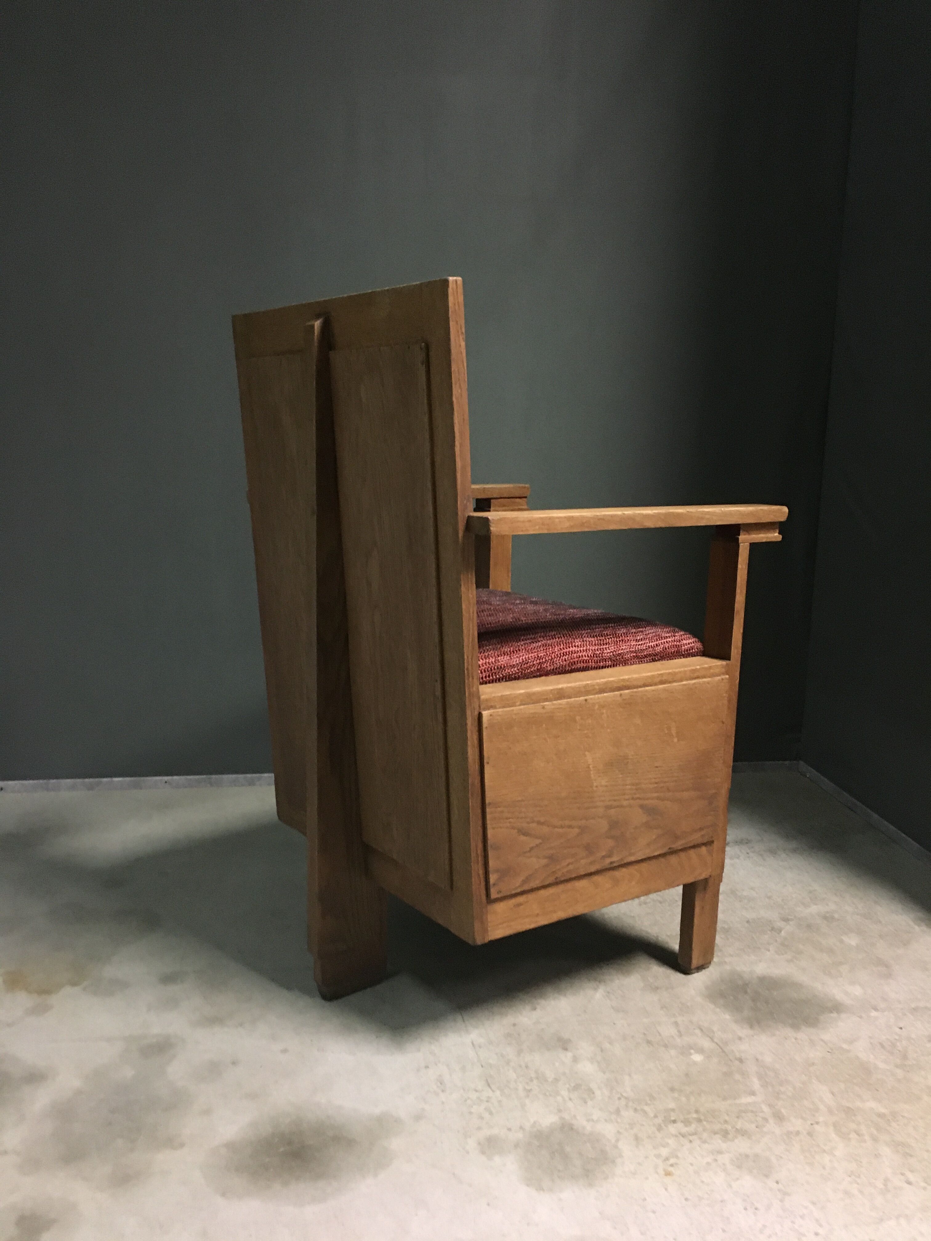 Fauteuil hollandais à 3 pieds des années 1920