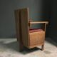 Rare Dutch  3 leg lounge chair 1920's