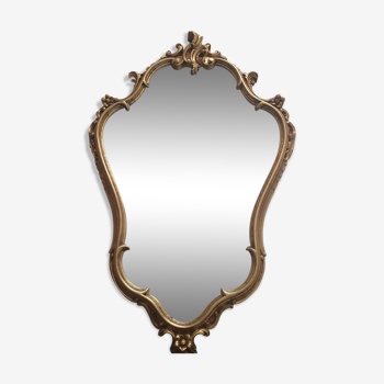 Miroir rocaille style Louis XV St Gobain