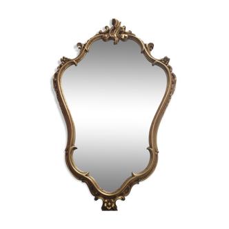 Miroir rocaille style Louis XV St Gobain