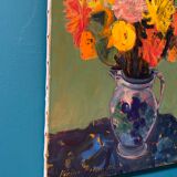 Table bouquet of flowers