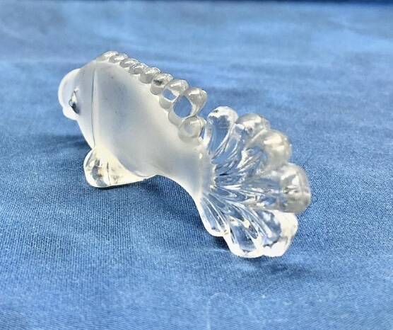 10 Art Deco fish knife holders signed YER