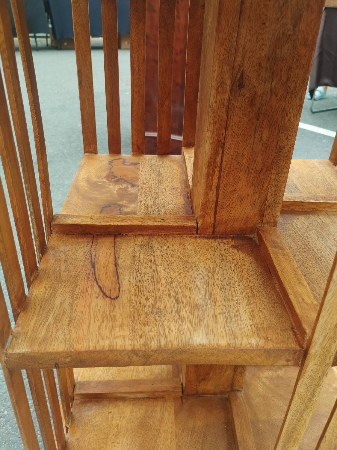 Beautiful antique vintage revolving bookcase