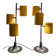 Pair of table lamps, Space Age, 60s/70s