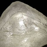 Vintage Brutalist Glass Ceiling Light