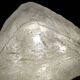 Vintage Brutalist Glass Ceiling Light