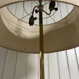 Brass floor lamp