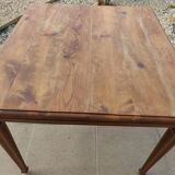 Old solid wood table in English style Goes everywhere