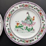 Pair plates China period Republic