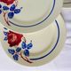 4 vintage dessert plates from K&G Luneville model Chantal 221014