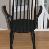 Ercol black rocking chair