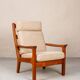 Mid-Century Teak Armchair by Juul Kristensen, Denmark, 1960s