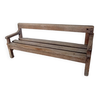 Oak bench for children