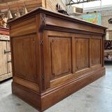 Oak counter early 20th century
