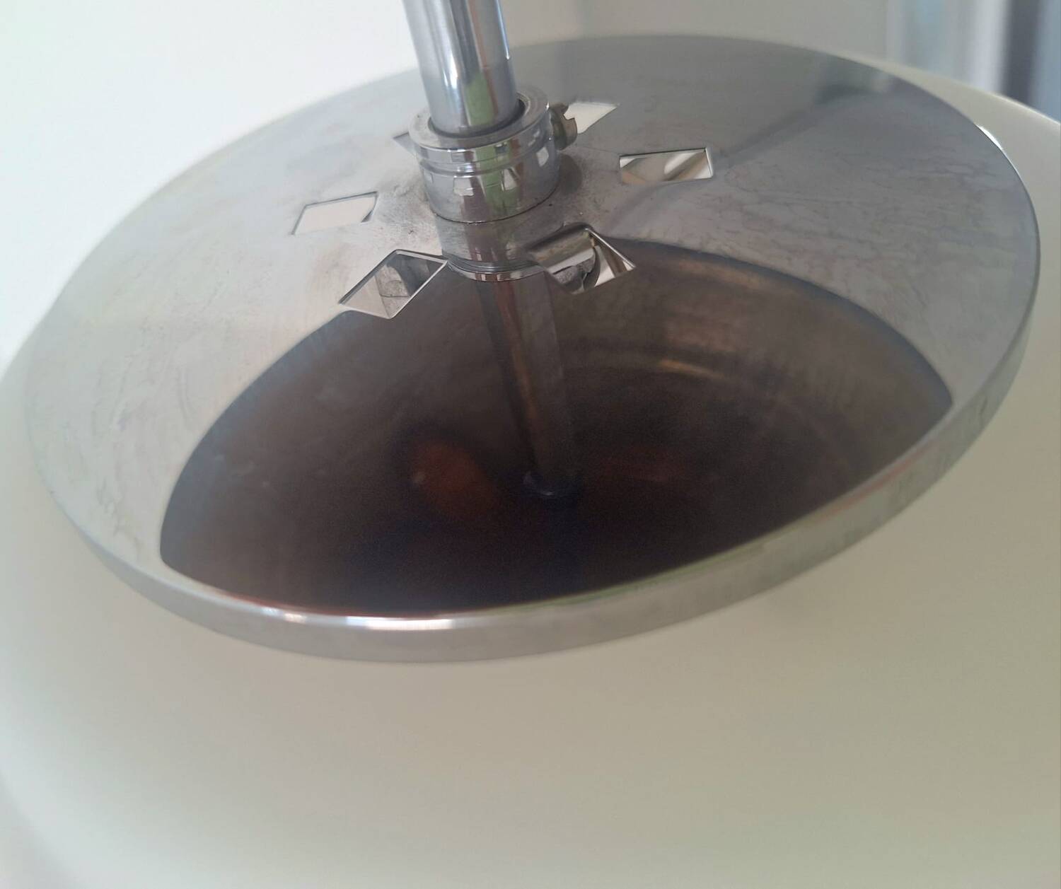 Glashutte Limburg model drop vintage light fixture, designer chandelier, pendant