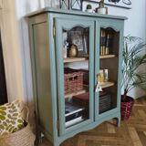 Vintage library display case