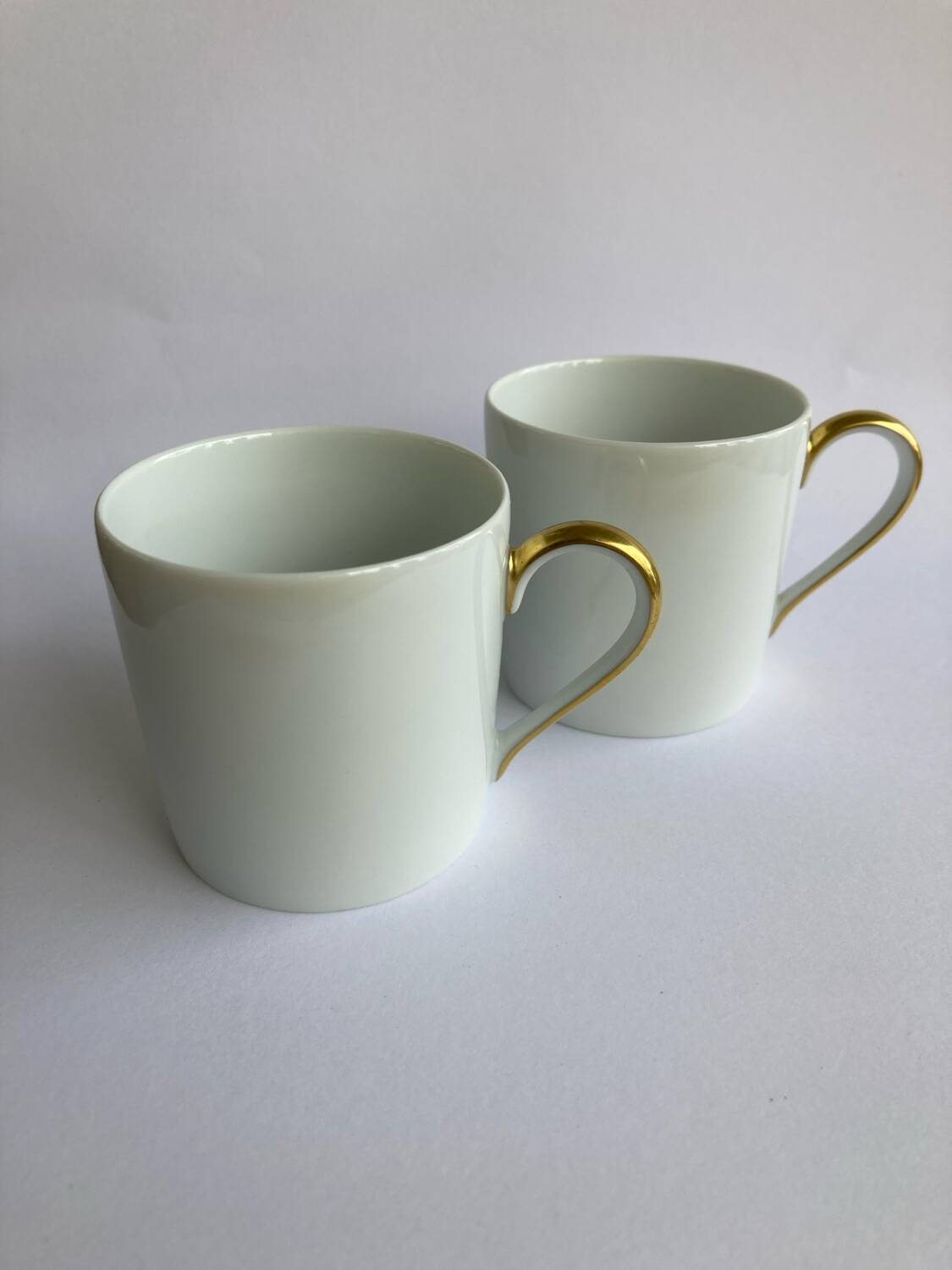 2 Limoges Haviland Stanislas model coffee cups (?)