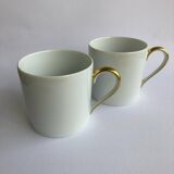 2 Limoges Haviland Stanislas model coffee cups (?)