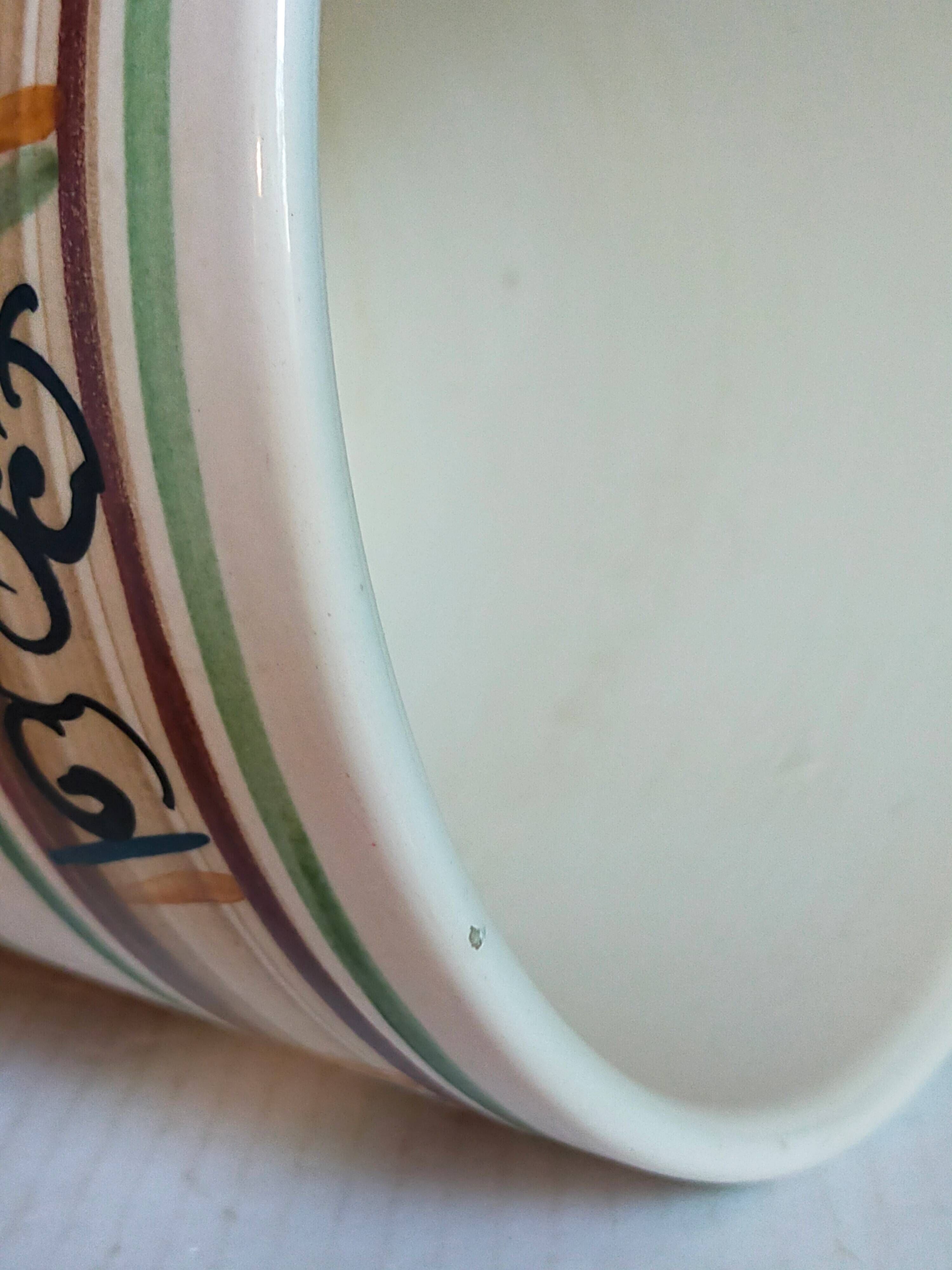 XXL ceramic planter from Saint-Pair-Sur-Mer from the NEUSTRICER earthenware factory, 1960s