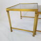 Brass pull-out tables