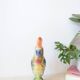 Parrot carafe in earthenware