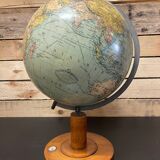 Antique 1920s German table globe by renowned makers Columbus