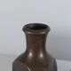 Vintage mid century Set of four triangular brass vases